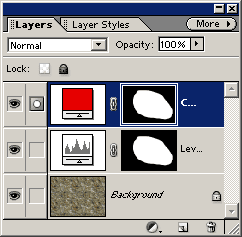 layers palette