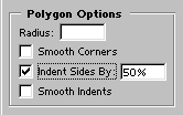 polygon options