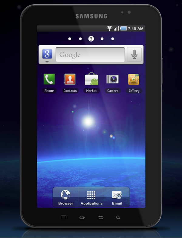 Samsung Galaxy Tab PSD