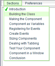 After users select a demonstration or simulation, a green checkmark appears beside the content title, indicating that users have completed viewing the content.