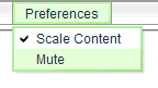  Users can scale the window or mute audio