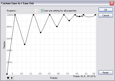 Editing the velocity curve