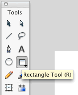 Identifying the tool by displaying the tool tip