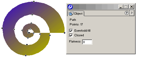Spiral object