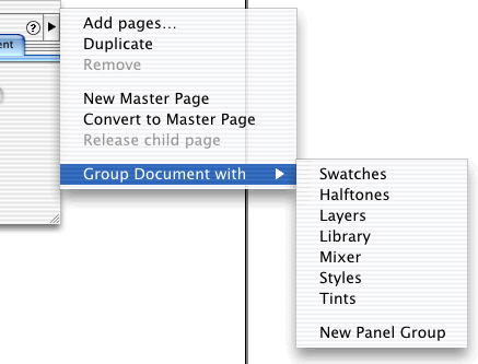 Mac content of Option menu
