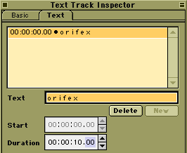 Text Track