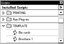 installed scripts listing