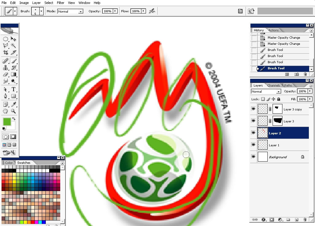 EURO 2008 Logo design