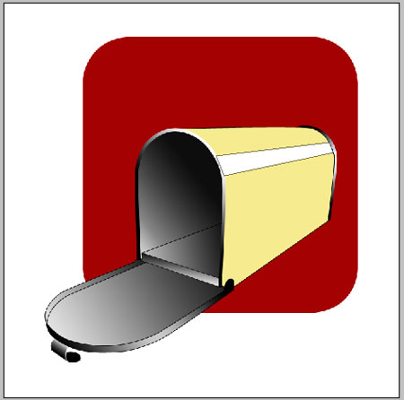 Illustration of a Mailbox in Photoshop