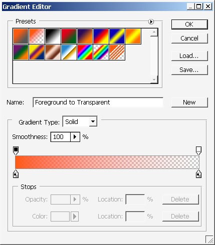 interesting gradient technique