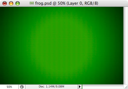 Frog - making of - Step 2