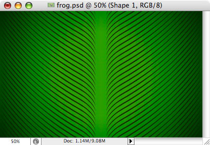 Frog - making of - Step 7
