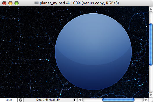 Planets - making of - Step 11