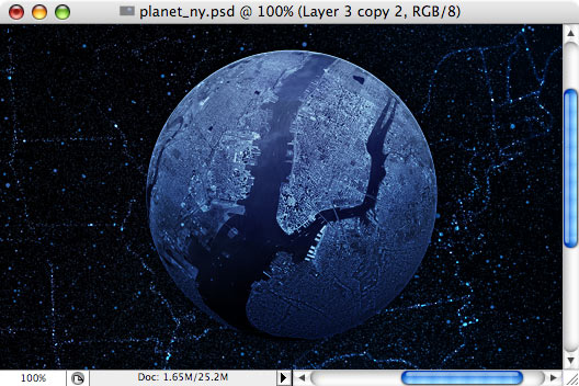 Planets - making of - Step 17