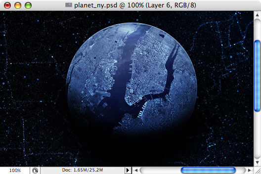 Planets - making of - Step 18