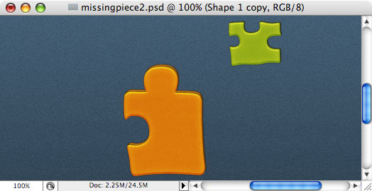 Missing Piece - making of - Step 8