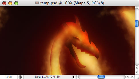 Fire Dragon - making of - Step 20