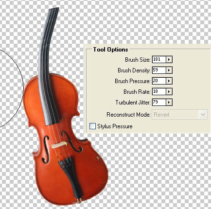 magic of violin in adobe Photoshop cs2