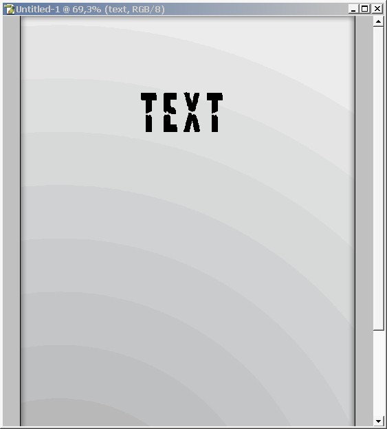 Light gray text effects