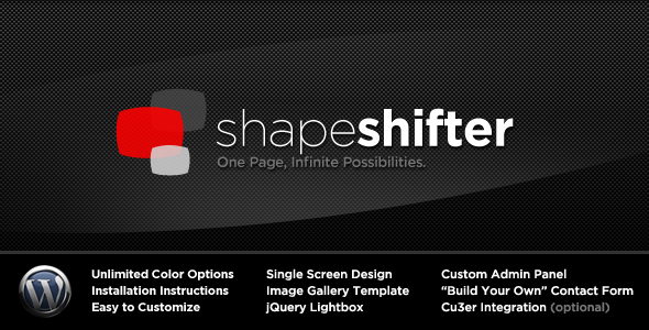 ShapeShifter - One Page, Infinite Possibilities
