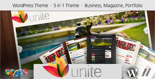 Unite - WordPress Business, Magazine Theme